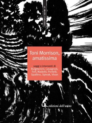 cover image of Toni Morrison, amatissima